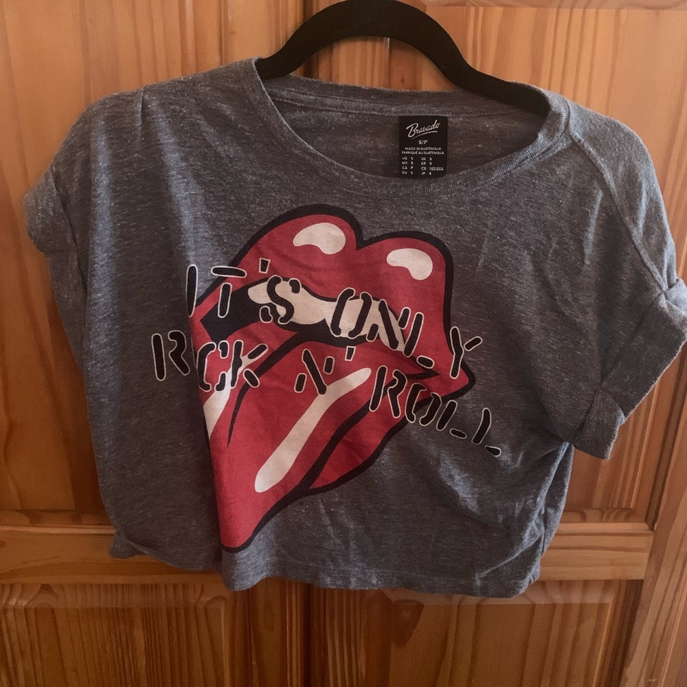 It’s Only Rock & Roll Bravado Crop tee